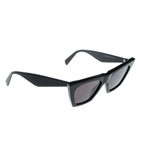 celine sunglasses celine cl41468/s|Celine Black Cats Eye Sunglasses CL41468 .